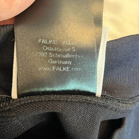 FALKE COMPRESSION LONG TIGHTS WOMEN Size L Black Activewear, Running, Germany - Picture 8 of 16